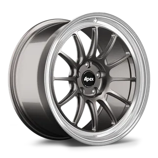 Apex SL-12RT Wheel 19x10.5 ET35 (5x112 / 66.6) - Machined Lip - Anthracite